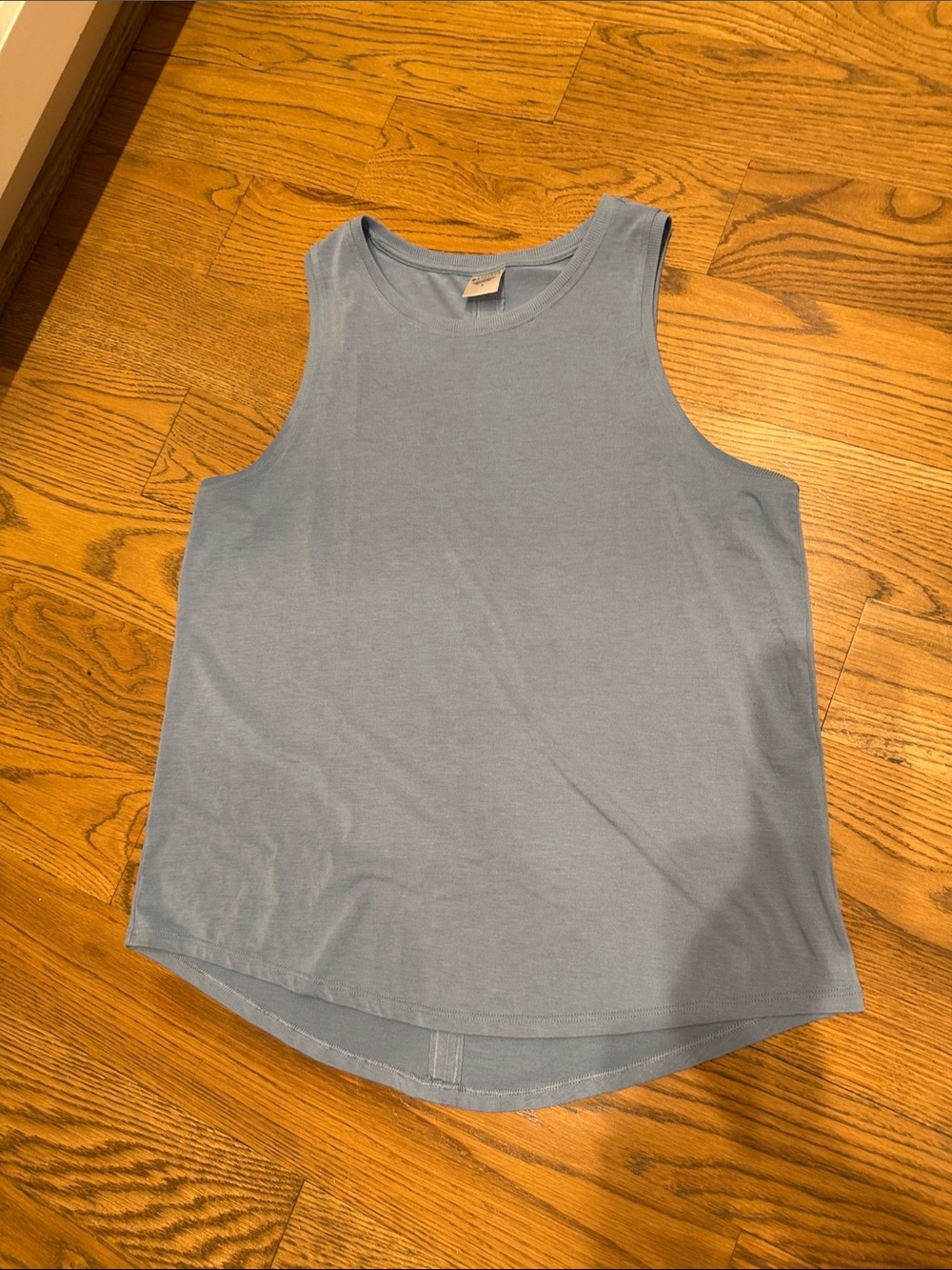 Athleta Dusty Blue Scoop Neck Tank